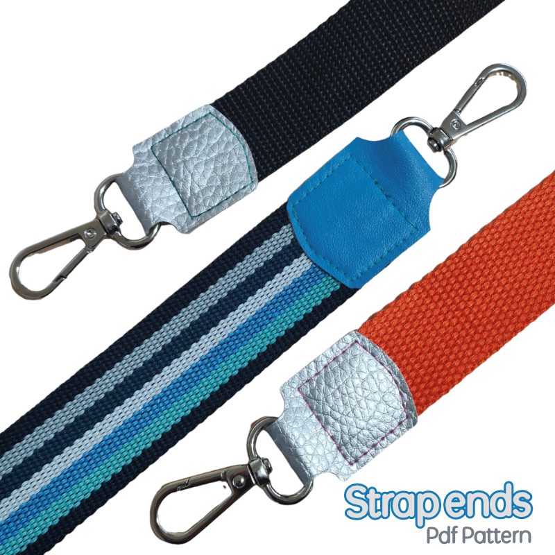 Easy bag strap connector pattern,