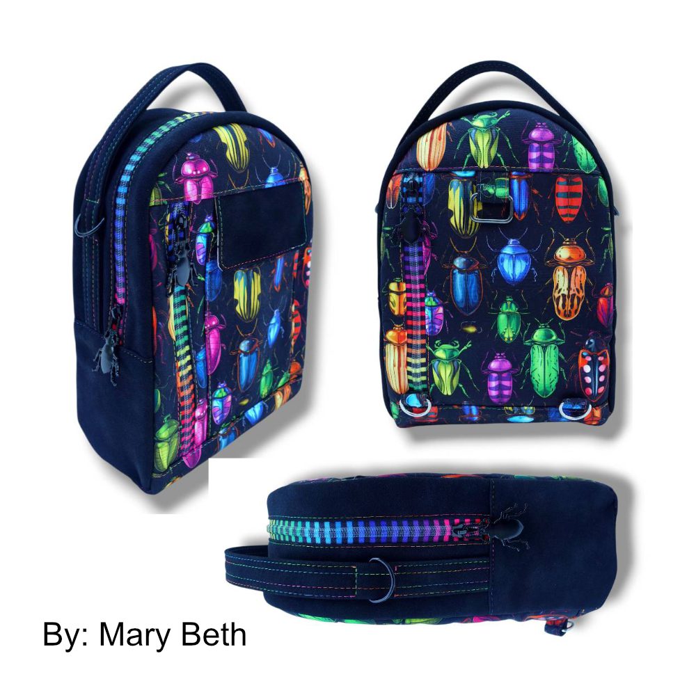 Pintly Pack Sewing Pattern – Two Sizes and Styles, Convertible Crossbody Option - Image 5