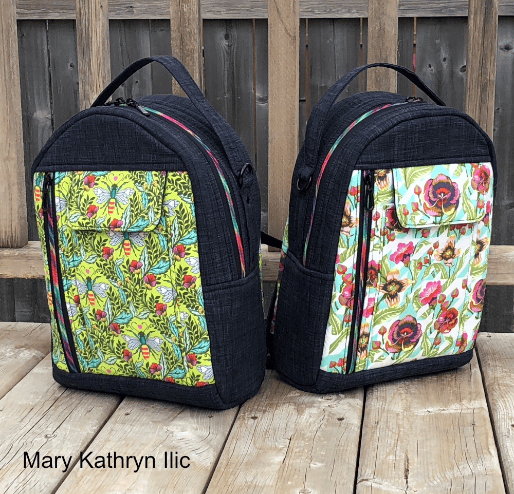 Pintly Pack Sewing Pattern – Two Sizes and Styles, Convertible Crossbody Option - Image 2