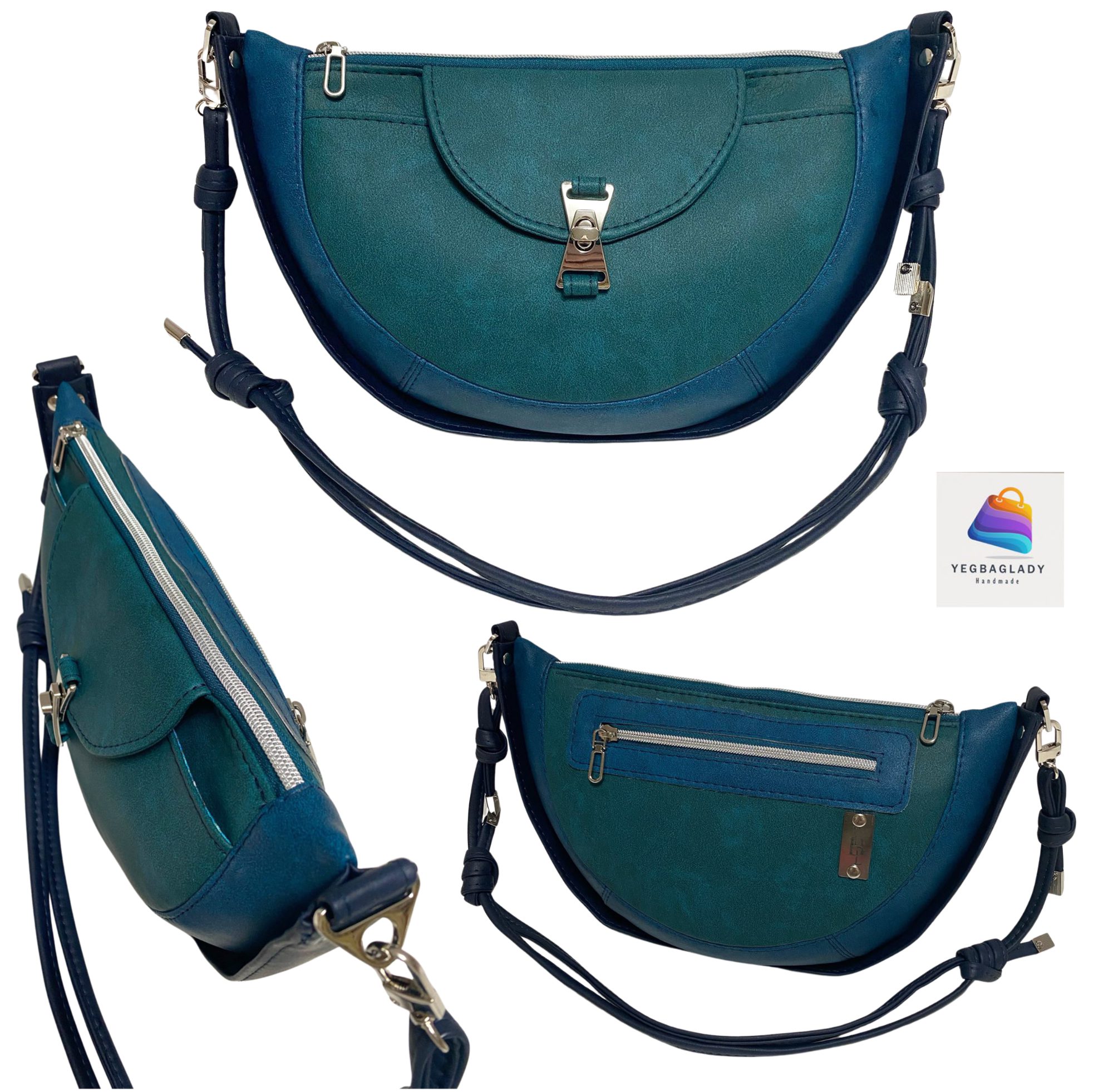 Urban Wave slouchy crossbody bag — made by pattern tester